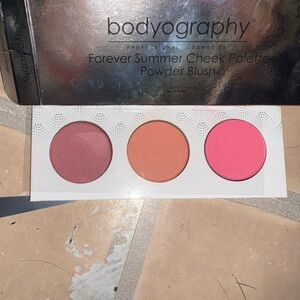 Bodyography Forever Summer Cheek Palette - Mauve, Coral, Pink